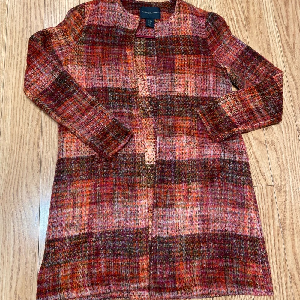 Christian Siriano Multi Color Open Front Acrylic … - image 2